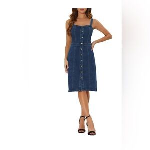 Women's Blue Denim Dress